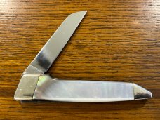 TSCO Space Shuttle Columbia Folding Knife w/Abalone Scales