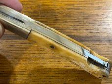 Washita Cut. Co. WC-15 Lockback Folding Knife w/Smooth Bone Scales