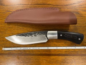 Virginia Blade Duke Dudley Forged Drop Point Hunting Knife