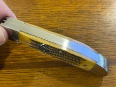 Standing Stone Cutlery SS0111CE-JB Copperhead Folding Knife w/Jigged Brown Bone Scales