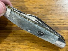 Standing Stone Cutlery SS0119CE-GR Ltd Ed Confederate States Stockman w/Gray Bone Scales SN#083