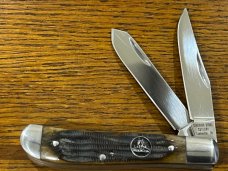 Standing Stone Cutlery SS0132CE 3" Trapper Folding Knife w/Jigged Brown Bone Scales