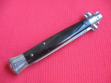 Vintage Italian 1980's 11" HORN Stiletto Switchblade Knife.