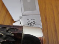 Battle Axe House & Hardin Germany Brown Bone Trapper 