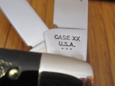 Case XX 1977 Brown Bone Equal End Jack Pattern # 62055