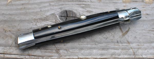 OMOR (ROMO) Backwards 6" Closed Manual Stiletto Japan Mint Mirror Polish No Peek Sock Drawer Knife OMOR (ROMO) Backwards 6" Closed Manual Stiletto Japan Mint Mirror Polish No Peek Sock Drawer Knife
