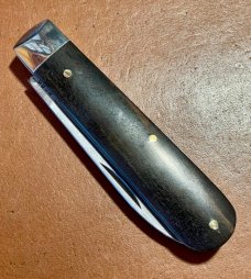 A Wright & Son Sheffield, England Gentlemen's Jack with Spearpoint Blade and Ebony Scales