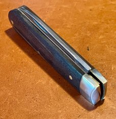 A Wright & Son Sheffield, England Gentlemen's Jack with Spearpoint Blade and Ebony Scales