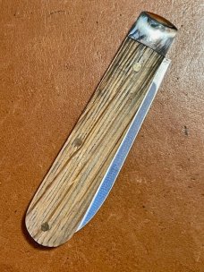 A Wright & Son Sheffield, England Gentlemen's Jack with Spearpoint Blade and Oak Scales