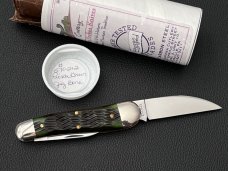 Great Eastern Cutlery GEC 57 Pickel Green Jigged Bine 570212 NIT