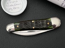 Great Eastern Cutlery GEC 57 Pickel Green Jigged Bine 570212 NIT