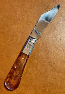 Taylor's Eye Witness Premium Barlow Clip with Snakewood Scales and Back Spring File work