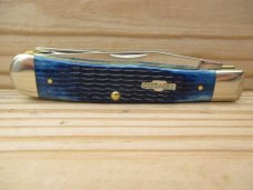 Case XX Blue Jigged Bone 6254 Trapper 