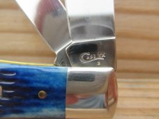 Case XX Blue Jigged Bone 6254 Trapper 
