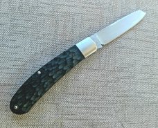 Dean Robertson Jigged Micarta Native...Cpm154..3 5/8"...#532..box..coa..pouch..new from maker