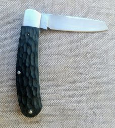 Dean Robertson Jigged Micarta Native...Cpm154..3 5/8"...#532..box..coa..pouch..new from maker
