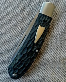 Dean Robertson Jigged Micarta Native...Cpm154..3 5/8"...#532..box..coa..pouch..new from maker