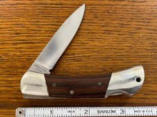 Coast Cutlery IC Cut Outdoors Mind Lockback Knife w/Wood Scales Japan