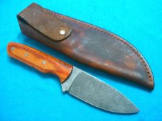 CUSTOM TIM STEIN SKINNER HUNTING SKINNING FIXED BLADE SURVIVAL EDC HUNTER KNIFE KNIVES SHEATH