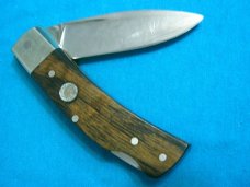 VINTAGE 6060 SMITH & WESSON BLACKIE COLLINS USA FOLDING HUNTER POCKET KNIFE KNIVES OLD SHEATH 109W