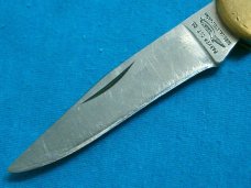 VINTAGE PARKER BONE LEOPARD JAPAN LOCKBACK FOLDING HUNTING SKINNING FOLDER POCKET KNIFE KNIVES OLD