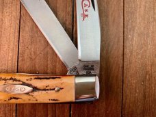 Case Trapper Stag 1978 Red Script Blade Etch