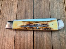 Case Trapper Stag 1978 Red Script Blade Etch