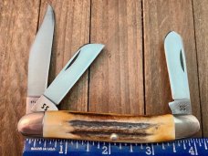 Case Stockman Stag 1978 Red Blade Etch