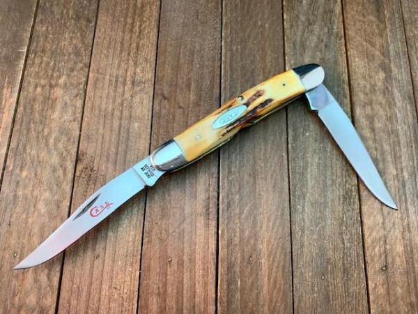 Case Muskrat Stag 1978 Red Blade Etch Case Muskrat Stag 1978 Red Blade Etch