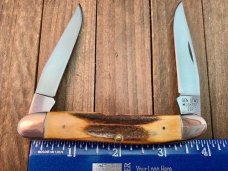 Case Muskrat Stag 1978 Red Blade Etch