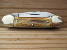 Bulldog Brand Stag Three Blade Canoe 