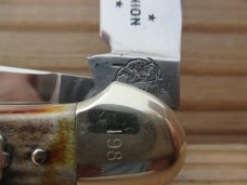 Bulldog Brand Stag Three Blade Canoe 