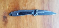 KERSHAW LEEK  1600BLKW  Blackwash  (brand new)