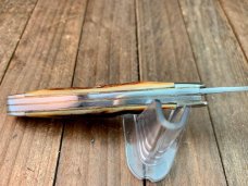 Case Copperhead Pattern 52097 Stag Red Blade Etch 1978