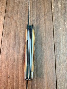 Case Peanut Pattern 5220 Red Blade Etch 1978