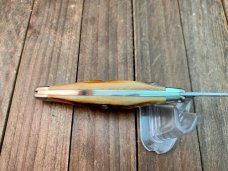 Case Senator Pen Pattern 5279 Stag Red Blade Etch 1978
