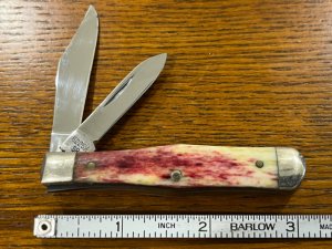 Case XX Model 6225 1/2 SB 1981 2-Blade Coke Bottle Knife w/Smooth Bone Scales