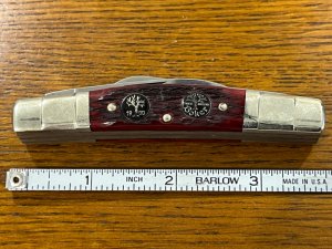 Boker Tree Brand 2005 4-Blade Congress Knife w/Jigged Bone Scales Germany