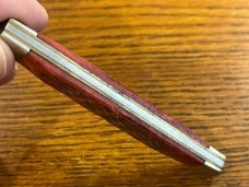 Honest Abe "Senator" 2-Blade Congress w/Jigged Red Bone Scales Japan