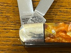 Bulldog 1983 Old Chum 3-Blade Stockman Knife w/Imitation Tortoise Shell Scales Germany 