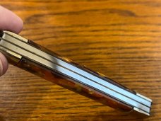 Bulldog 1983 Old Chum 3-Blade Stockman Knife w/Imitation Tortoise Shell Scales Germany 