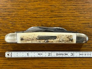 Bulldog 2007 4-Blade Congress Knife w/Bone Scales Germany