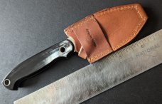 NEW IN SHEATH AGA CAMPOLIN FIX BLADE BRAZILIAN HORN KNIFE "BOY"