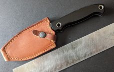 NEW IN SHEATH AGA CAMPOLIN FIX BLADE BRAZILIAN HORN KNIFE "BOY"