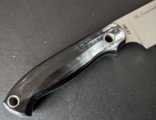 NEW IN SHEATH AGA CAMPOLIN FIX BLADE BRAZILIAN HORN KNIFE "BOY"