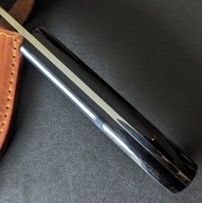 NEW IN SHEATH AGA CAMPOLIN FIX BLADE BRAZILIAN HORN KNIFE "BOY"