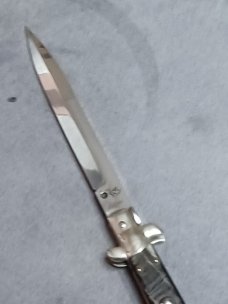 Walts Latama Made In Italy Clasic Swivel Bolster Stiletto  11".