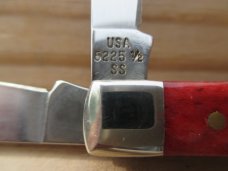 Case 6225 1/2 Small Coke Bottle Jack   Smooth Red Bone 