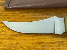 Parker-Edwards Limited Ed Trailing Point Hunting Knife w/Damascus Blade & Pakkawood N#281 A175DP