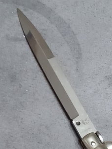 Walts Latama Made In Italy Clasic Swivel Bolster Stiletto  11".
